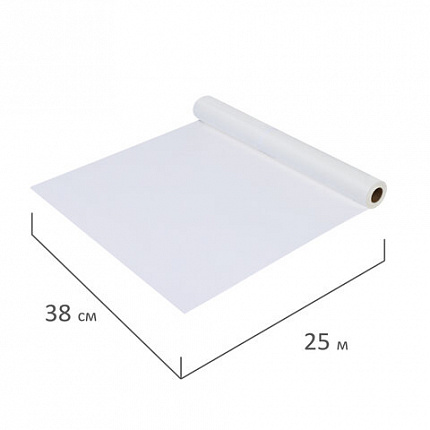 Бумага для выпечки силиконизированная, пергамент 38 см х 25 м, цвет белый, LAIMA, CH, 609584