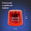 Точилка электрическая BRAUBERG DOUBLE BLADE RED, двойное лезвие, питание от 2 батареек АА, 271338