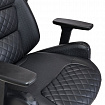 Кресло BRABIX PREMIUM "Tokyo EX-595", регулируемый подголовник, рециклированная кожа, черное, 532975