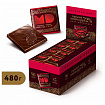 Шоколад порционный МОНЕТНЫЙ ДВОР, горький шоколад 72% какао, 96 плиток по 5 г, в шоубоксах, 507