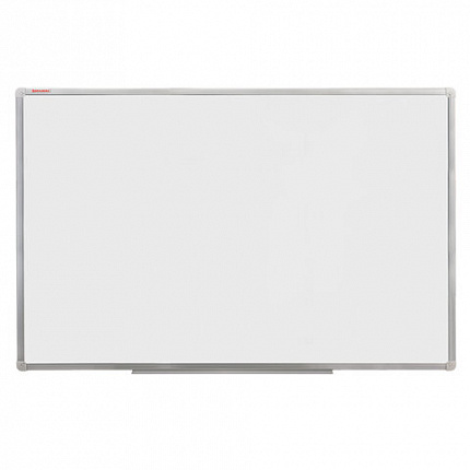 Доска магнитно-маркерная (100х180 см), алюминиевая рамка, ГАРАНТИЯ 10 ЛЕТ, РОССИЯ, BRAUBERG Стандарт, 235524
