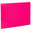 Папка на резинках А4 BRAUBERG PIXEL, маджента, до 300 листов, 0,5 мм, 273043