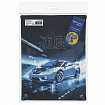 Мешок для обуви BRAUBERG PREMIUM, карман, подкладка, светоотражайка, 43х33 см, Night race, 272425