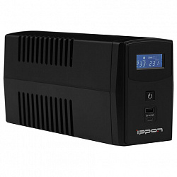 Источник бесперебойного питания IPPON Back Power Pro II 600, 600 ВА (360 Вт), LCD, 4 x IEC C13, 1030300