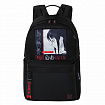 Рюкзак BRAUBERG FASHION CITY универсальный, карман-антивор, "Anime Girl", черный, 44х31х16 см, 272568