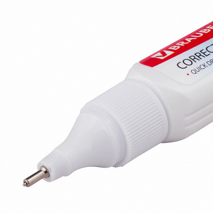 Ручка-корректор 10 мл ВЫГОДНАЯ УПАКОВКА, КОМПЛЕКТ 2 штуки BRAUBERG Classic, 271920