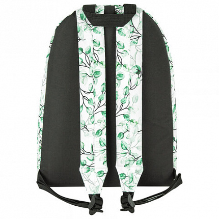 Рюкзак BRAUBERG СИТИ-ФОРМАТ универсальный, "Spring", белый, 41х32х14 см, 270793