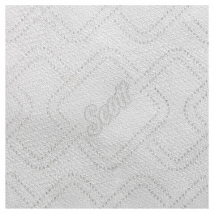 Полотенца бумажные рулонные KIMBERLY-CLARK Scott, КОМПЛЕКТ 6шт, 350м, белые, арт. 6691