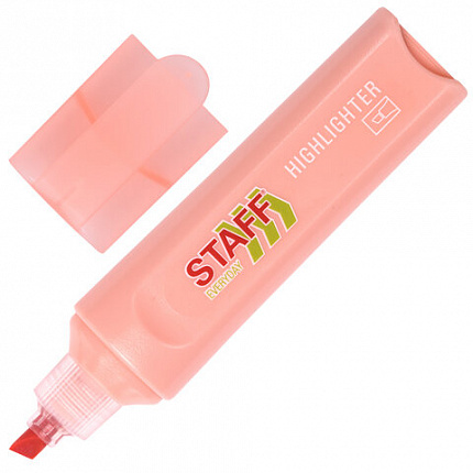 Набор текстовыделителей 12 ЦВЕТОВ, STAFF "EVERYDAY HL-720", 6 неоновых цветов + 6 пастельных цветов, линия 1-5 мм, 152557