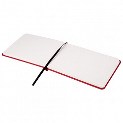 Скетчбук для акварели, 200 г/м2, 148х210 мм, среднее зерно, 40 л., КОЖЗАМ, резинка, BRAUBERG ART PREMIERE, 113265