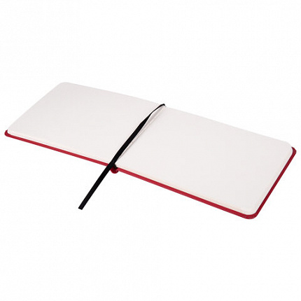 Скетчбук для акварели, 200 г/м2, 148х210 мм, среднее зерно, 40 л., КОЖЗАМ, резинка, BRAUBERG ART PREMIERE, 113265