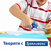 Картон белый А4 немелованный, 10 листов, в папке, BRAUBERG, 200х290 мм, "Домики", 113564