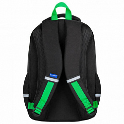 Рюкзак BRAUBERG MOTION, 2 отделения, 3 кармана, "Be cool", 41х28х17 см, 273116