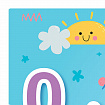 Настольное покрытие BRAUBERG KIDS для труда и творческих занятий, ПВХ, "Numbers", 50х35 см, 272361