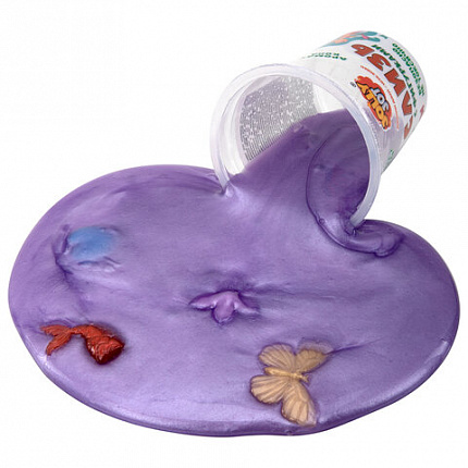 Слайм, слизь с фигурками, русалочки, 200 г, АССОРТИ 3 вида, JOLLY JOT (ДЖОЛЛИ ДЖОТ), 666666