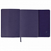 Ежедневник с магнитным клапаном недатированный, под кожу, А5, фиолетовый, BRAUBERG "Magnetic X", 113282