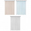 Шторка для ванной PEVA, 180х180 см, кольца в комплекте, цвет ассорти (белый, голубой, коричневый), PRIMILA (ПРИМИЛА), 700072