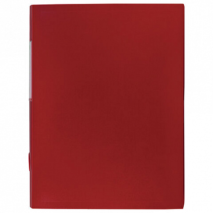 Короб архивный (330х245 мм), 70 мм, пластик, разборный, до 750 листов, красный, 0,7 мм, STAFF, 237276