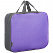 Папка на молнии с ручками STAFF EVERYDAY А4, 1 отделение, полиэстер, 80 мм, сиреневая, 270741