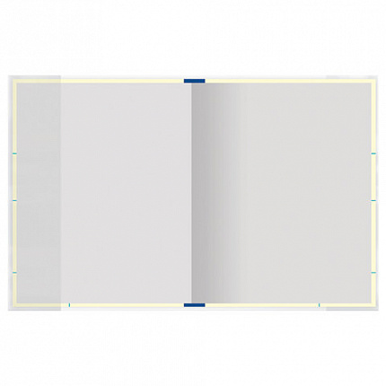 Обложка ПП для учебников младших классов ПИФАГОР, универсальная, клейкий край, 70 мкм, 265х450 мм, 227416