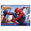 Альбом для рисования А4 16 л., скоба, обложка картон, HATBER, 205х290 мм, "Человек-паук" (MARVEL), 085110, 16А4В