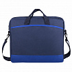 Сумка для документов STAFF MANAGER на молнии с карманом, полиэстер, синяя, 32х37х5 см, 228346