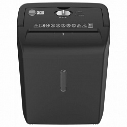 Уничтожитель (шредер) CACTUS CS-SH-10-21-5X18, 4 уровень секретности, фрагменты 5х18 мм, 10 листов, корзина 21 литр, CS-SH-10-215X18