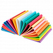 Пористая резина/фоамиран А4, 2 мм, НАБОР, 20 листов, 20 цветов, пастельные цвета, блестки, ОСТРОВ СОКРОВИЩ, 665665