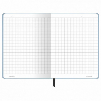 Блокнот с резинкой в клетку 96 л., А5 145х203 мм, твердая обложка, BRAUBERG, "Vintage", 116321