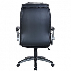 Кресло BRABIX PREMIUM "Paradigm EX-556", пружинный блок, рециклированная кожа, черное, 532976