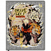 Дневник 1-11 класс 48 л., кожзам (гибкая), печать, фольга, BRAUBERG, "Что за тигр этот волк!", 106917