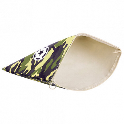 Папка для тетрадей ПИФАГОР А4, 1 отделение, ПВХ, на молнии, ассорти "Camouflage", 32x23 см, 273830