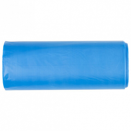 Мешки для мусора LAIMA "ULTRA" 120 л синие, рулон 10 шт. особо прочные, ПНД 23 мкм, 70х110 см, 607695