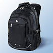 Рюкзак BRAUBERG HIGH SCHOOL универсальный, 3 отделения, "Карбон", черный, 46х31х18 см, 270758