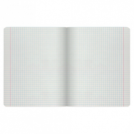 Тетрадь А5 96 л. АЛЬТ скоба, клетка, гибридный лак, "Авокадо" (5 видов), 7-96-980