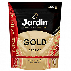 Кофе растворимый JARDIN "Gold" 400 г, сублимированный, ш/к 18732, 1873-08