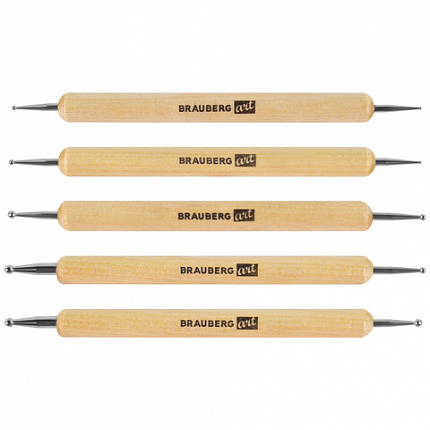 Набор инструментов для лепки и моделирования, 14 шт. в пенале, BRAUBERG ART CLASSIC, 271156