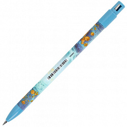 Карандаш механический цанговый 2 мм, BRAUBERG "FROST", HB, встроенная точилка, корпус ассорти, 182062