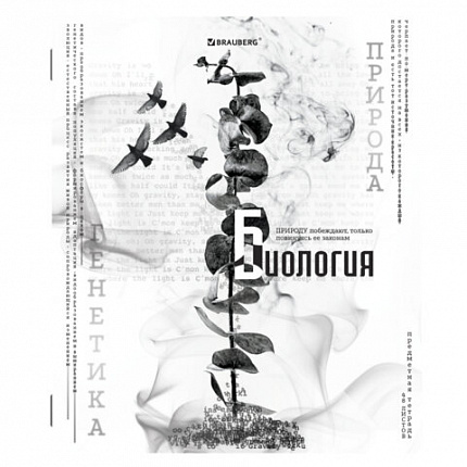 Тетради предметные, КОМПЛЕКТ 12 ПРЕДМЕТОВ, BLACK&WHITE, 48л, матовая ламинация, BRAUBERG, 404835