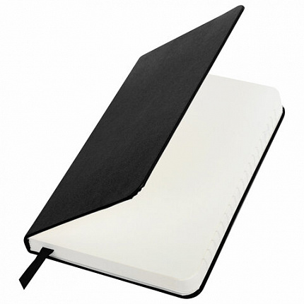 Блокнот МАЛЫЙ ФОРМАТ (93х142 мм) А6, BRAUBERG ULTRA, балакрон, 80 г/м2, 96 л., клетка, черный, 113052