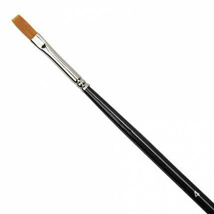 Кисти художественные набор 5 шт., синтетика, BRAUBERG ART CLASSIC, № 1-10, 200958