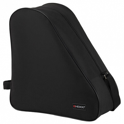 Сумка для коньков и роликов HEIKKI HOBBY (ХЕЙКИ) с ручкой, черная, 38x40x20 см, 272625