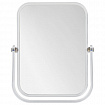 Зеркало настольное BRABIX, 19х16 см, двустороннее, с увеличением, прозрачная рамка, 607423