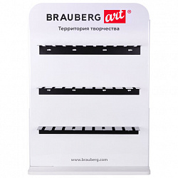 Стойка под масляные краски настольная BRAUBERG ART, акрил, 83х60х29см, 505928