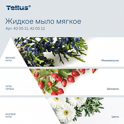 Картридж с жидким мылом одноразовый TORK (Система S2) Advanced, 0,475 л, мягкое, 420512