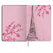 Блокнот МАЛЫЙ ФОРМАТ (100х150 мм) А6, BRAUBERG VISTA "Paris", под кожу, гибкий, 80 л., 112090