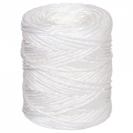 Шпагат полипропиленовый, длина 500 м, диаметр 1,6 мм, линейная плотность 1000 текс, BRAUBERG, 605007