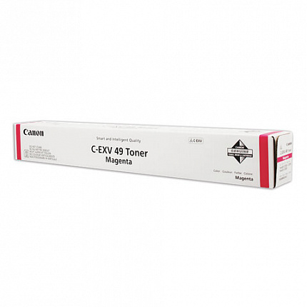 Тонер CANON (C-EXV49M) для Canon IR C3320/C3320i/C3325i/C3330i/C3500, пурпурный, ресурс 19000 страниц, 8526B002