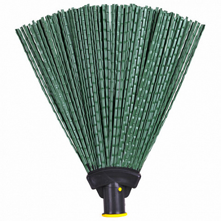 Метла синтетическая веерная 29х26 см, без черенка, крепление еврорезьба, №2, LAIMA EXPERT, 601828