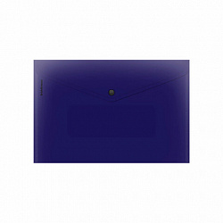 Папка-конверт с кнопкой ERICH KRAUSE "Soft Reef", A4, до 120 листов, непрозрачная, ассорти, 0,18 мм, 62956